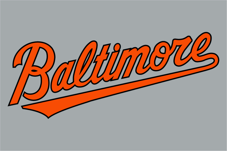 Baltimore Orioles 2012-Pres Jersey Logo fabric transfer
